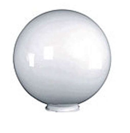 Рассеиватель в форме шара для садово-парковых светильников. Диаметр - 250мм. Тип соединения с крепежным элементом посадочный. Материал САН-пластик. Цвет молочный. TM Uniel UFP-R250B OPAL 08078