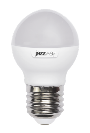 Лампа светодиодная LED 11Вт 230Вт E27 холодный матовый шар Jazzway - 5019393