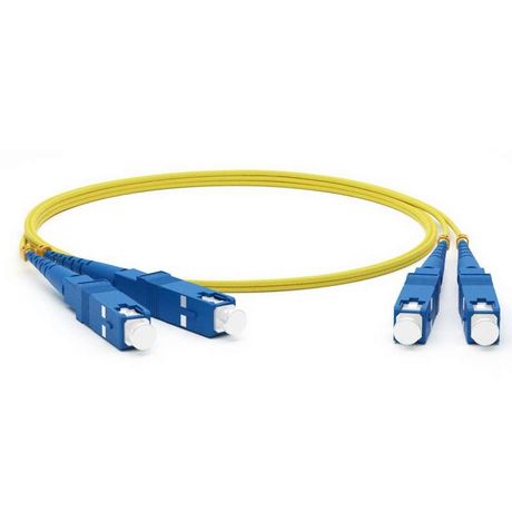 Патч-корд оптический соединительный (SM), 9/125 (OS2), SC/UPC-SC/UPC, (Duplex), LSZH, 1м | 50-2011 REXANT MEET