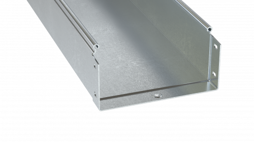 Лоток неперфорированный 100х100х6000, 2,0 мм, цинк-ламельный | SNH60110ZL DKC ДКС