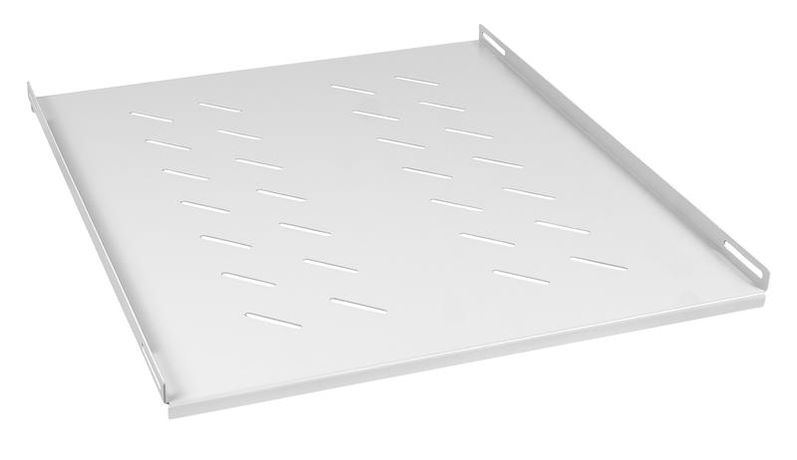 Полка 19дюйм перфорированная SH-J018-FC-800m-100KG глубиной 600мм для напольных шкафов 800мм усиленная до 100кг Cabeus 7860c