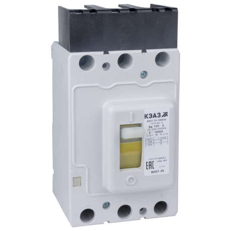 Выключатель автоматический 80А 630Im ВА57-35-341210 УХЛ3 690В AC НР=230В AC/220В DC КЗ№6 КЭАЗ 260054