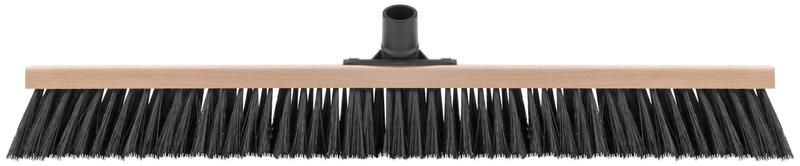 Щетка для пола деревянная наклонная "Метро" пластиковая тулейка под углом 5-ти рядная 600х45мм КУРС 68043