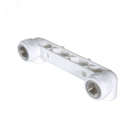 Планка монтажная с водорозетками полипропиленовая 20 х 1/2' ВР для смесителя белая - VTp.724.0.02004 VALTEC PV7242004