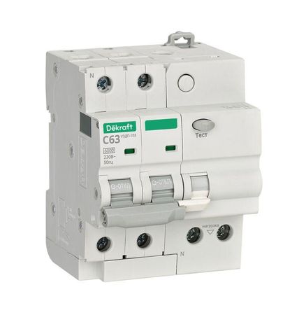 Устройство защиты от дугового пробоя 2P 63A УЗДП-103 6кА APC 19095DEK