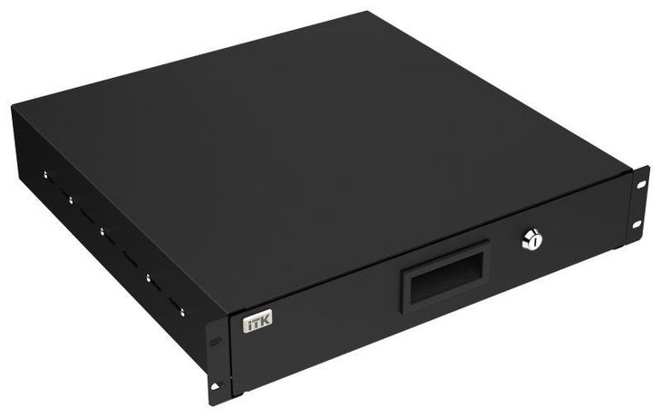 Ящик выдвижной 2U чер. ITK DD05-2U IEK
