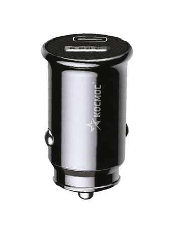 Устройство зарядное от прикуривателя автомобиля USB TYPE-C 20Вт КОСМОС KCCH20WUSBTC