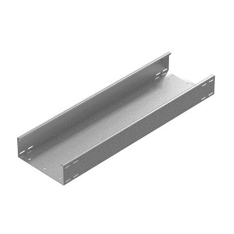 Промышленный лоток кабельный неперфорированный 150х110х3000, толщ. 2,0 мм, Сендзимир цинк, 012010 | ПЛКН-150х110х3000-2,0-СЦ Ostec