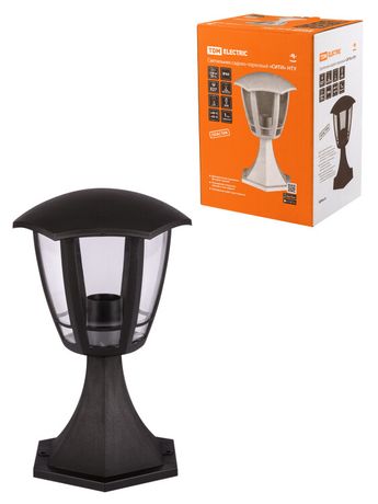 Светильник садово-парковый "СИТИ" НТУ 07-60-003 У1 6-ти гранник напольный черный | SQ0330-1309 TDM