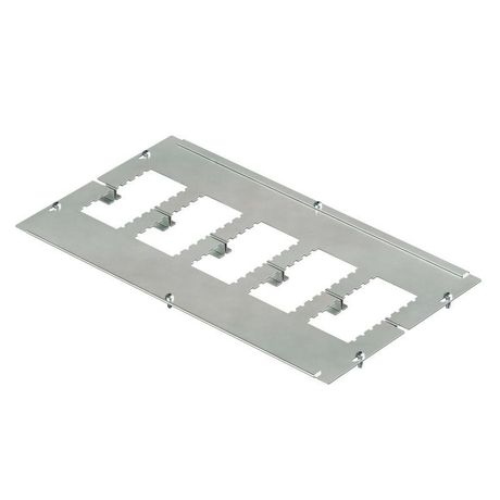 Панель для кабельного ввода оснований корпусов CQE N, 5 мест, Ш/Г= 600 мм, упаковка - 2 шт. | R5NFMP600 DKC ДКС