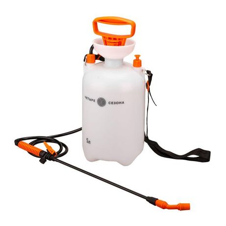 Опрыскиватель садовый помповый для растений и цветов 5л ЧЕТЫРЕ СЕЗОНА 62-0244 MEET