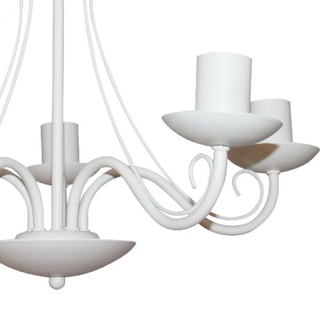 Светильник Классик 151 бел.муар НПБ 01-5х60-141 Е27 ИУ - 1005404788 Элетех