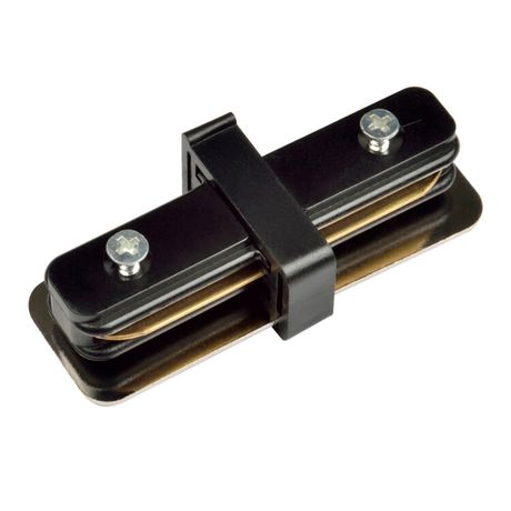 Соединитель для 2-х шинопроводов прямой внутренний однофазный черный. UBX-Q121 K11 BLACK 1 POLYBAG | UL-00001279 Volpe Uniel