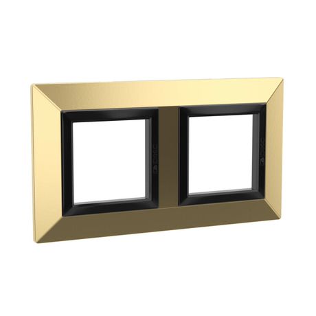 Рамка из металла, "Avanti", золотая, 4 модуля | 4408854 DKC ДКС