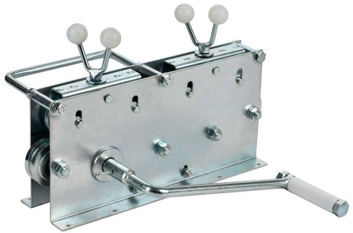 Машинка для выравнивания пруток/полоса ручной привод 9 роликов IEK - ZMV10-09