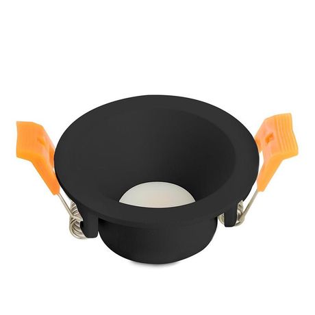 Светильник ИВО-35W G5.3/GU10 круг черный - 51943 FERON