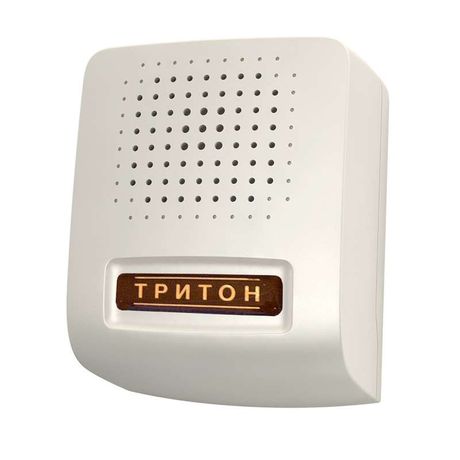 Звонок проводной Соло тройной ди-до 220В 80-90дБА бел. Тритон СЛ-02 00000000515