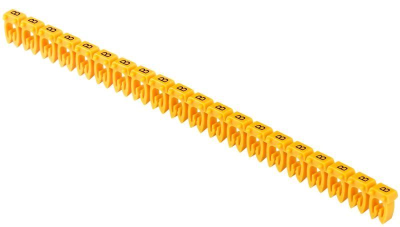 Маркер открытого типа KE 1,5-2,5мм2 символ 'B' (200шт/упак) IEK - UMK-KE2-B