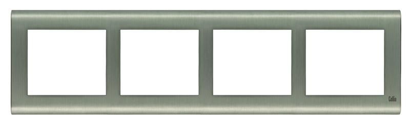 Рамка 4-м горизонт. сатин Cellia Makel 2349704
