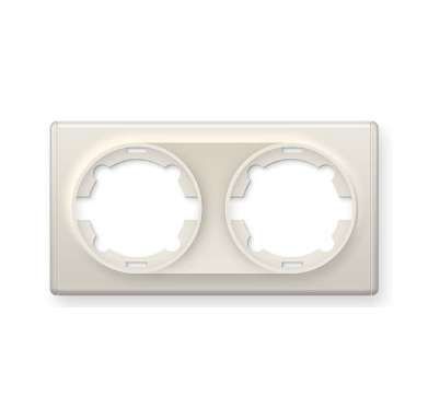 Рамка 2-м Florence беж. 1E52201301 OneKeyElectro 2172806 ССТ