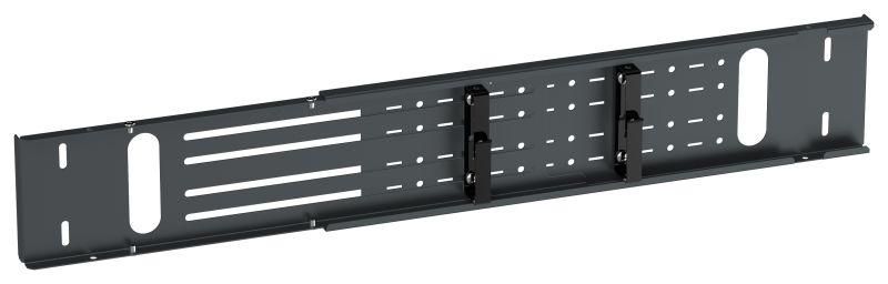 Органайзер кабельный LINEA S горизонтальный для шкафов глубиной 1000-1200 черный - LS-CO05-H-A IEK