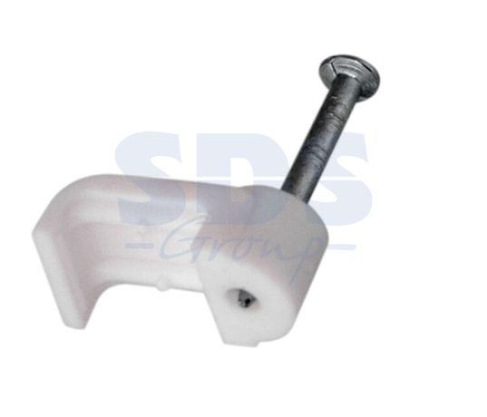 Крепеж кабеля плоский 10 х 3 мм, белый (упак. 20 шт) | 07-4209-20 REXANT MEET