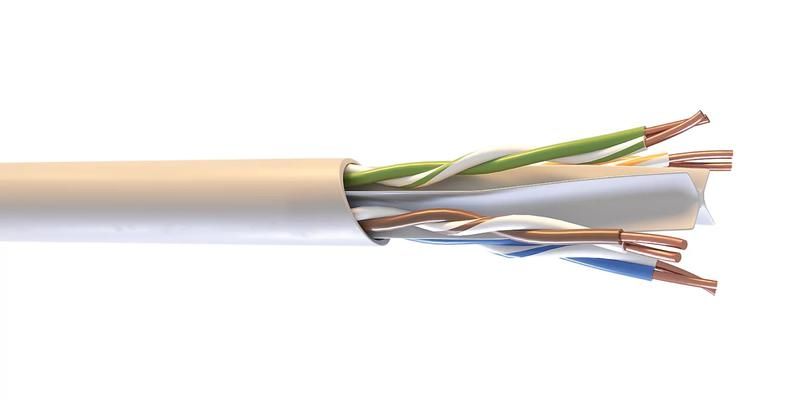 Кабель СегментЛАН U/UTP кат.6 PVCLSнг(А)-LS 4х2х0.57 (м) СегментЭнерго КА-00002842