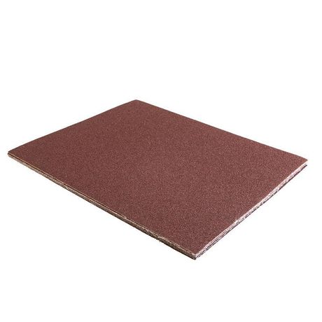 Шкурка шлифовальная 230х280мм Р80 водостойкая в листах на тканевой основе (уп.10шт) Kranz KR-91-1303