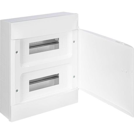 Щиток пластиковый навесной Practibox S 2х12 бел. дверь Leg 135602 Legrand