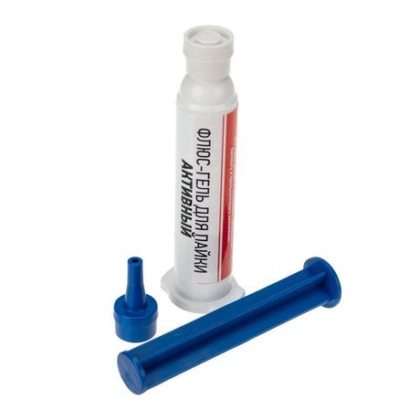 АКТИВНЫЙ 12 мл (техно-шприц) | 09-3680 REXANT Флюс-гель для пайки MEET