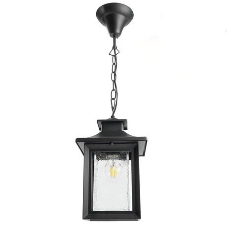 Светильник садово-парковый с клеммой в комплекте 60W 230V E27 черный PL555 | 48335 FERON