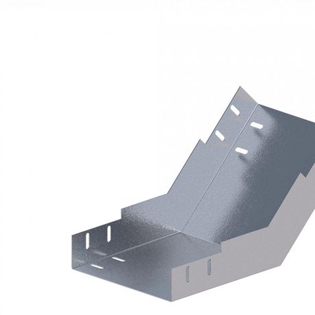 Лоток монтажный угловой 45град. вверх 200х200 сталь 1.2мм ЛУ45В.200.200.473.1.2.1 СОЭМИ Н0121350834