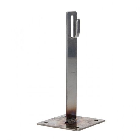 Держатель кровельный с подставкой h150/120мм, NI EKF PROxima | lp-d2105-ni