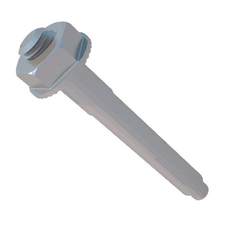 Анкерный болт с гайкой 8х120 мм (М6) | ANBG8-120 КМ-профиль LO0219