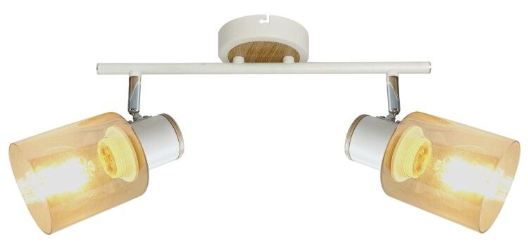 Светильник настенно-потолочный спот Jamilly 7057-702 2 х Е27 40 Вт поворотный | Б0054661 Rivoli ЭРА