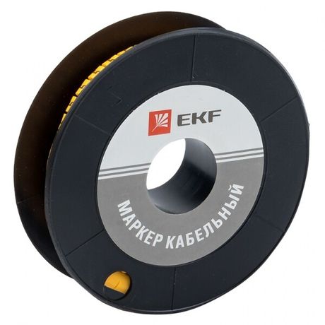 Маркер кабельный 2.5кв.мм 2 (1000ед) (ЕС-1) - plc-KM-2.5-2 EKF