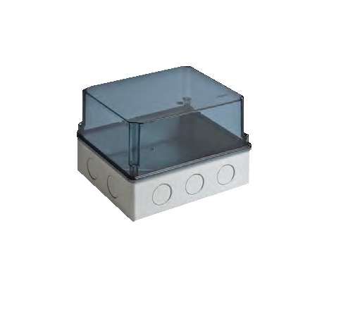 Коробка распределительная для о/п и монтажа приборов, 247х199х165мм(проз.кр) | 67067П Рувинил TYCO