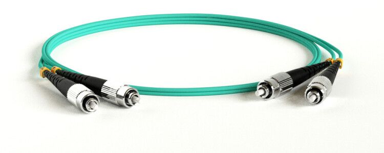 Патч-корд FC-D2-503-FC/PR-FC/PR-H-20M-LSZH-AQ волоконно-оптический (шнур) MM 50/125(OM3), FC-FC, duplex, LSZH, 20 м | 247658 Hyperline