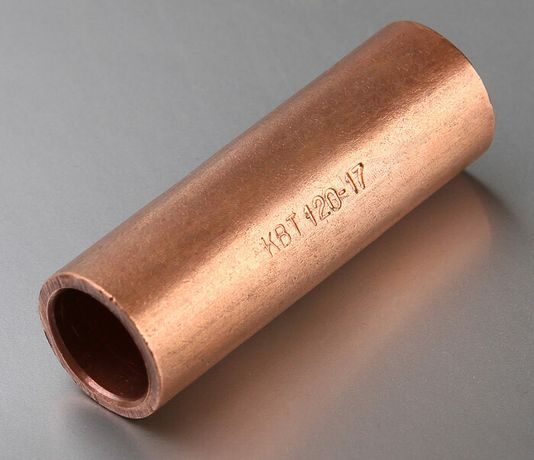 Гильза кабельная медная под опрессовку ГМ 25-7 (100шт/упак) | 41834 КВТ