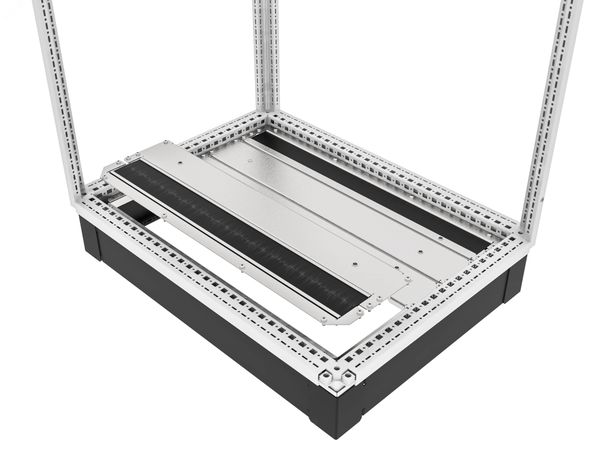 Панель с щеточным вводом концевая 200 мм RS52 00.80 - UR55401200080 Узола