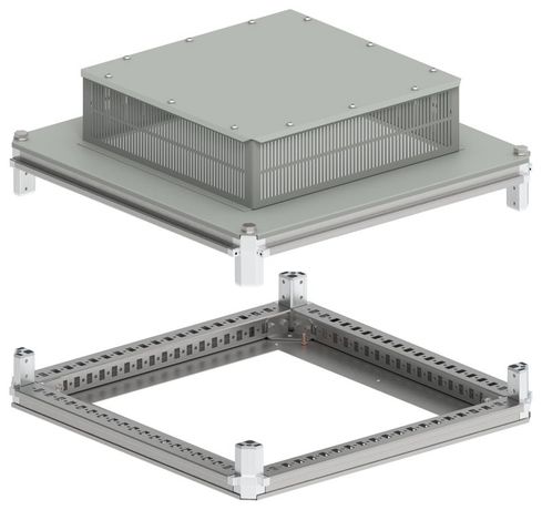 Крыша и основание (под фланец) 600х600 IP31 FORMAT IEK FO-00-KOF-060-060-31 IEK (ИЭК) арт. FO-00-KOF-060-060-31