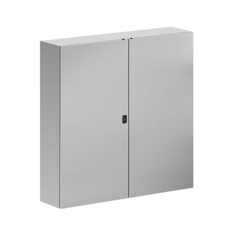 Корпус навесной STH с М/П двустворчатой дверью, нержавеющая сталь AISI304, ВхШхГ 1200x1200x300 мм, без фланца - R5STH12123-304 ДКС