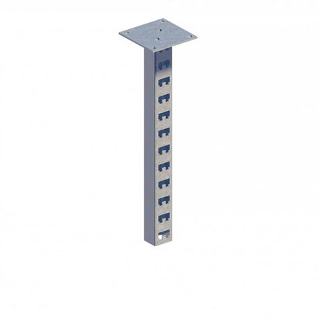 Стойка кабельная потолочн. сдвоенная К1151П2ц сталь 2мм УТ2.5 СОЭМИ Н0112252512