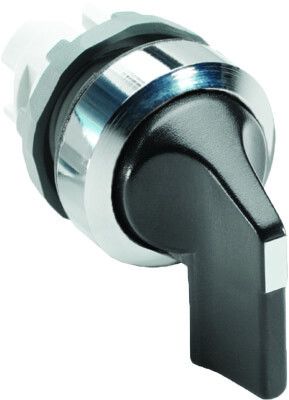 Переключатель M2SS4-20B (короткая ручка) черный 2-х позиционный без подсветки (только корпус) 45# с фиксацией | 1SFA611203R2006 ABB
