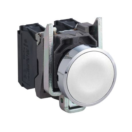 КНОПКА БЕЛАЯ, 1 Н/О, ПРУЖИННЫЙ ВОЗВРАТ | XB4BA11 Schneider Electric