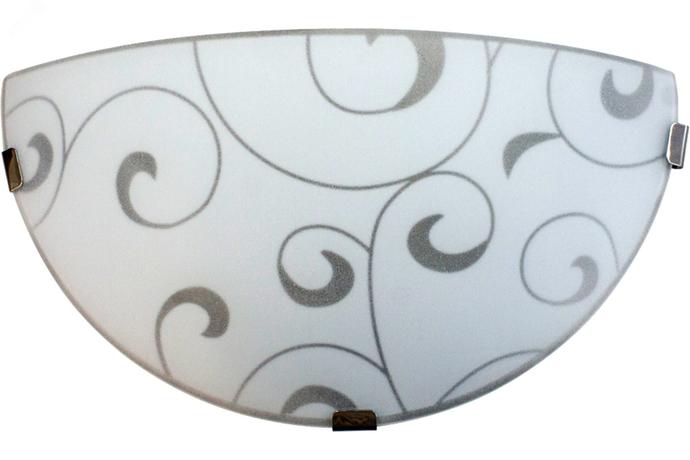 Светильник НББ 21-60 М19 "Морокко" 300/2 1х60Вт E27 IP20 матов. бел./клипсы зол. (инд. упак.) Элетех 1005204319