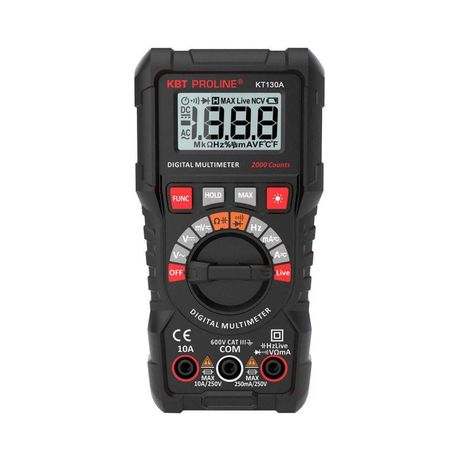 Мультиметр цифровой KT 130A "PROLINE" | 88549 КВТ