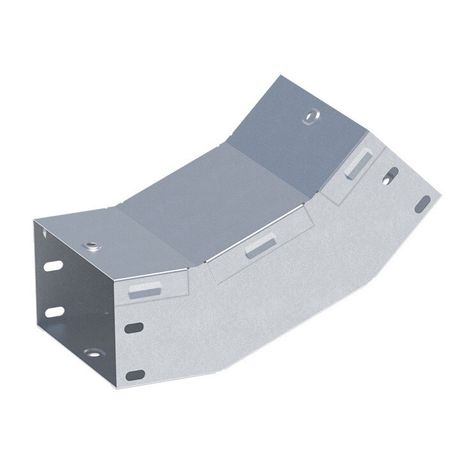 Угол 45 град. вертикальный внутренний 80x200 мм INOX EKF | vi4580200-INOX