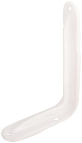 Уголок-кронштейн усиленный белый 100 х 150 мм (0,8 мм) - 65956 РОС