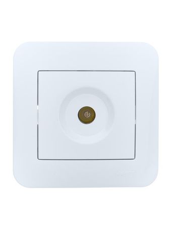 Розетка телевизионная оконечная TV СП ASTI IP20 в сборе бел. LEZARD 7081-0202-130